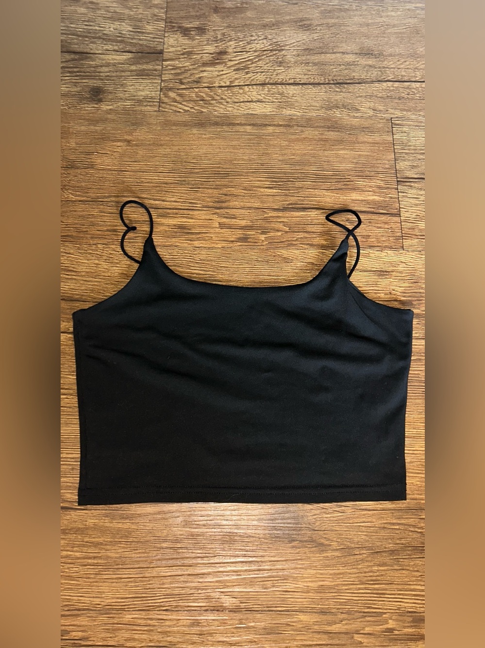 Amazon Black Slim Spaghetti-Strap Cami